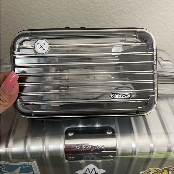 Rimowa x Off-White Luggage Amenity Pouch Clear Case - Picture 1 of 7